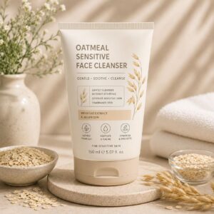 oatmeal sensitive face cleanser