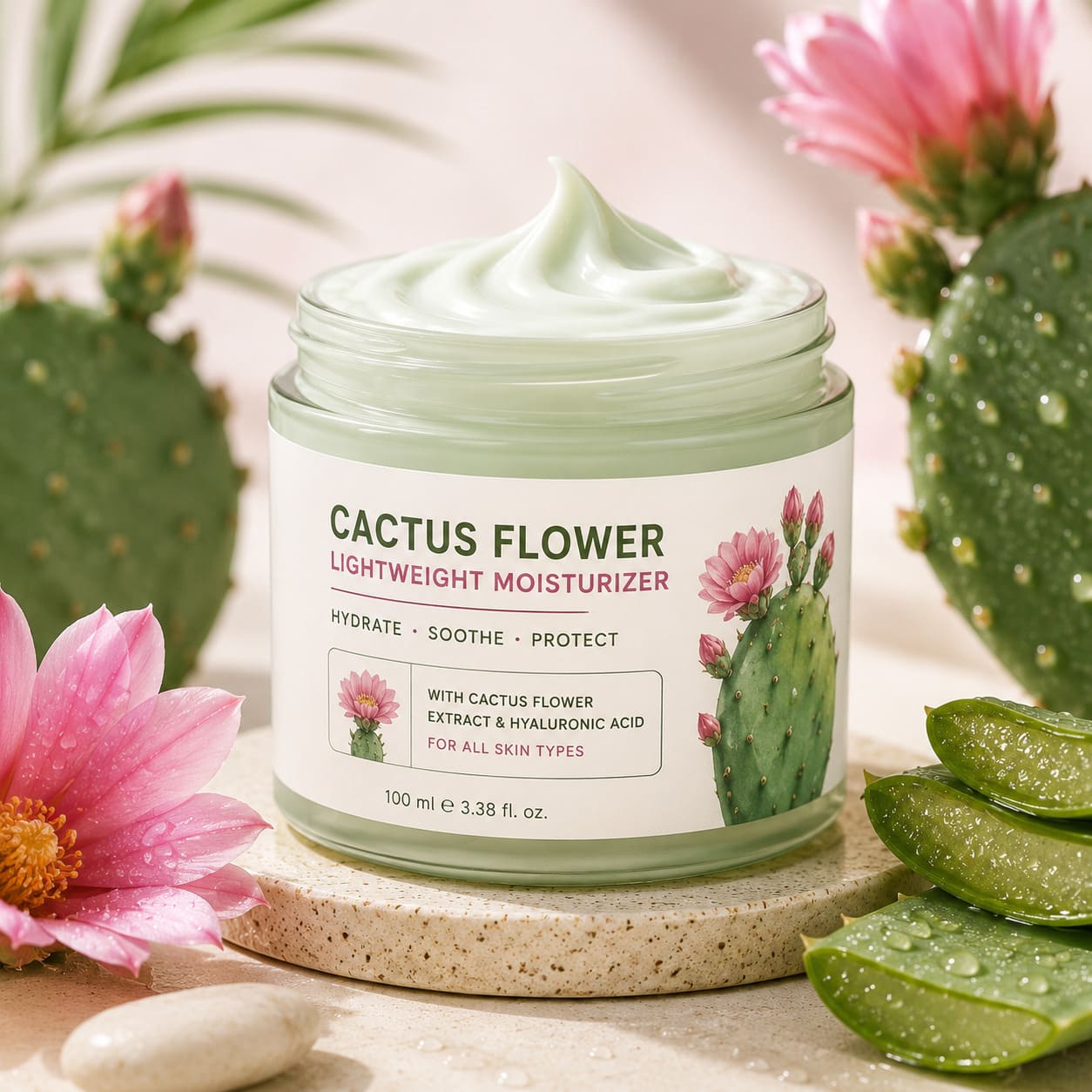 cactus flower lightweight moisturizer cactus flower lightweight moisturizer