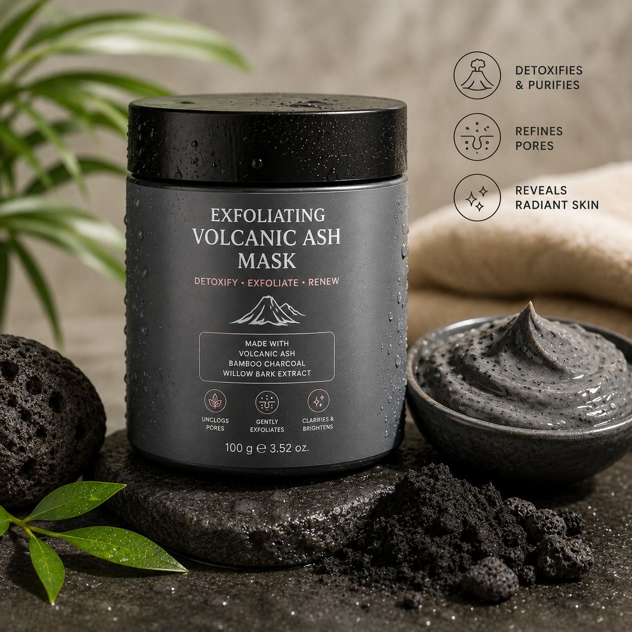 exfoliating volcanic ash mask exfoliating volcanic ash mask