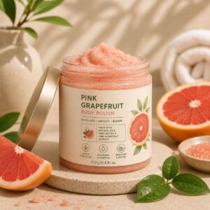 pink grapefruit body polish